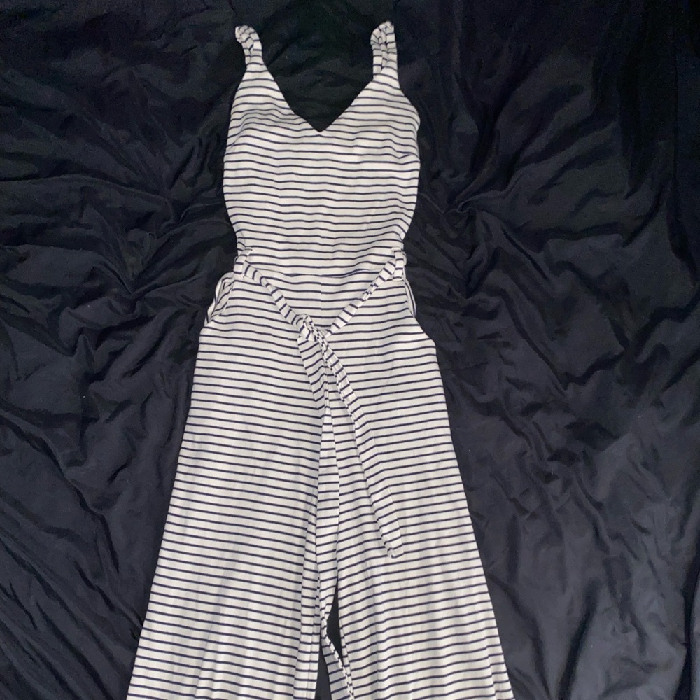 MONTEAU, BLACK/CREAM ROMPER, SMALL